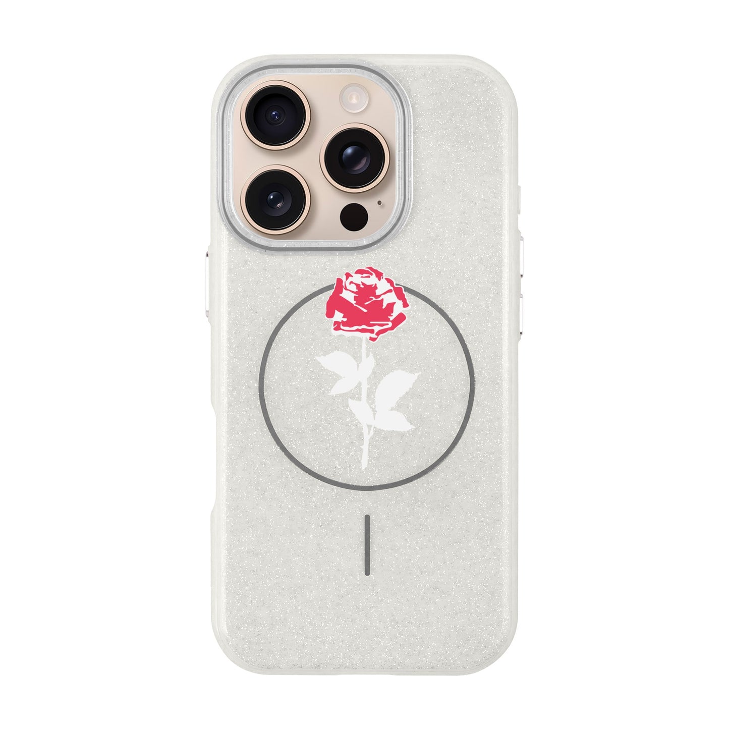 NATUREL ROSE-iPhone 16 Pro Radiant Kılıf MagSafe Özellikli