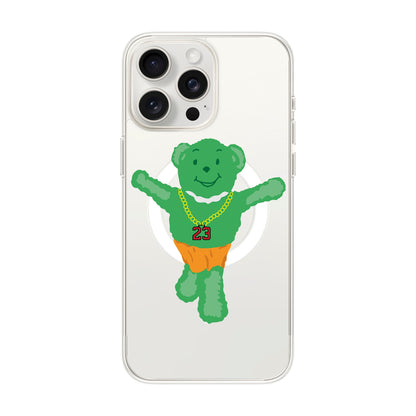 GREEN BEAR-iPhone 15 Pro Max Solid Kılıf MagSafe Özellikli
