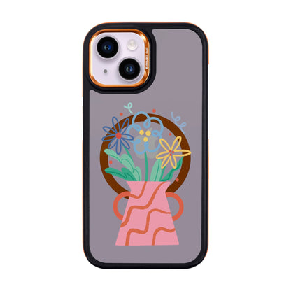 PINK VASE-iPhone 14 Dark Kılıf MagSafe Özellikli