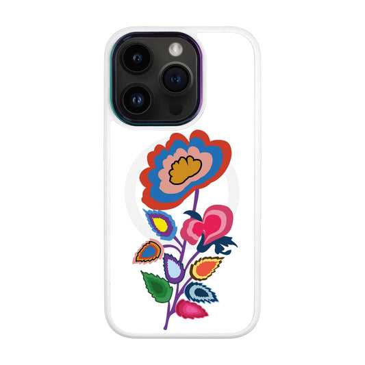 KNITTED FLOWER-iPhone 13 Pro Vigor Kılıf MagSafe Özellikli