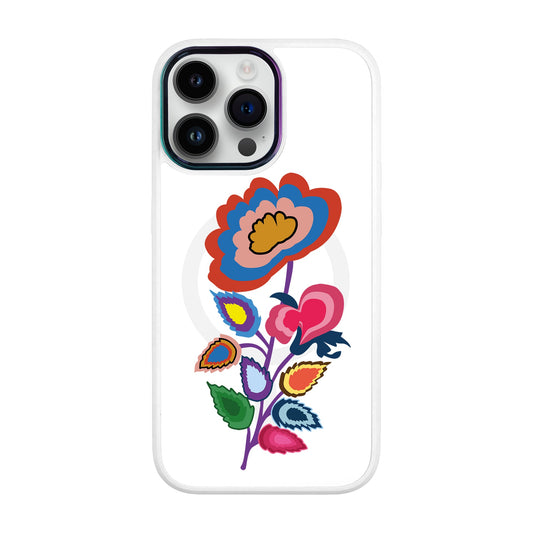 KNITTED FLOWER-iPhone 14 Pro Max Vigor Kılıf MagSafe Özellikli