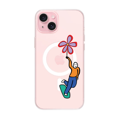 SKATEBOARDER-iPhone 15 Plus Solid Kılıf MagSafe Özellikli