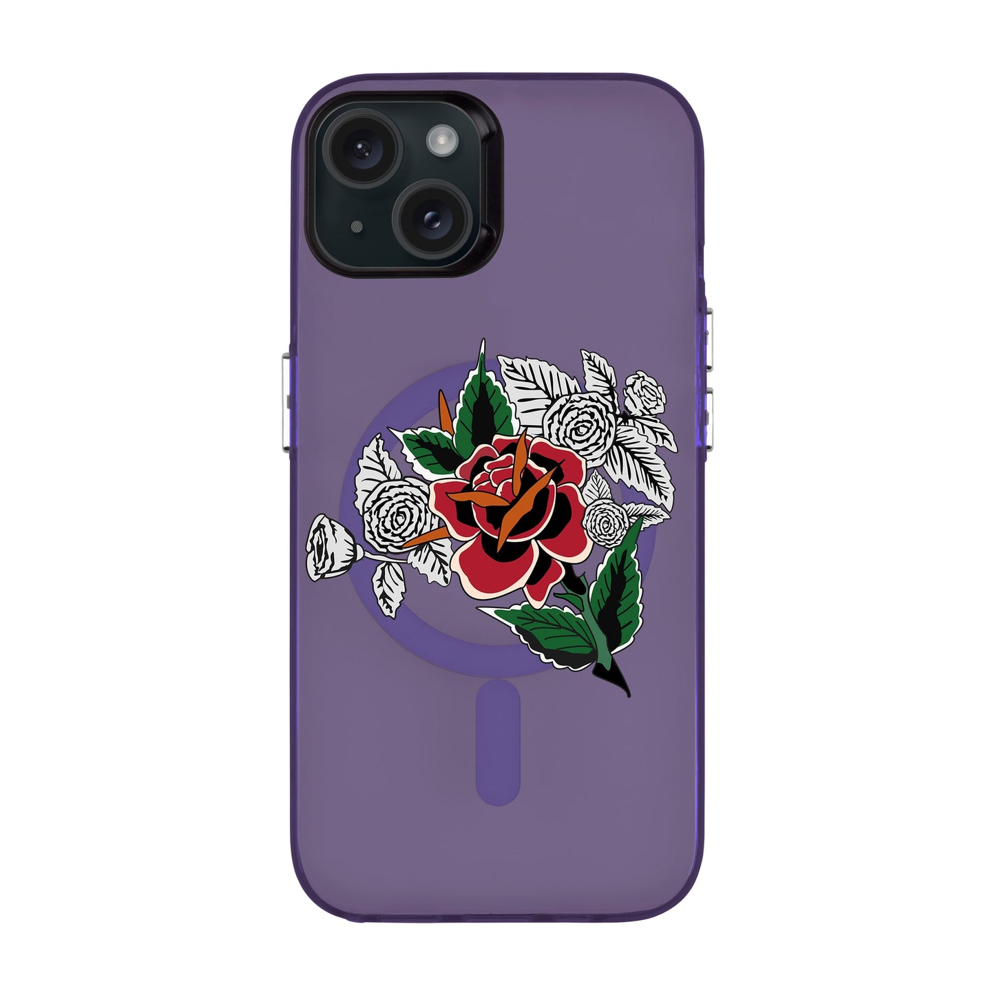 DRY ROSE-iPhone 15 Plus Hold Kılıf MagSafe Özellikli