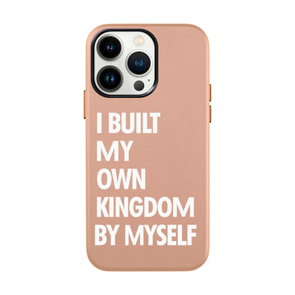 KINGDOM-iPhone 13 Pro Leather Kılıf