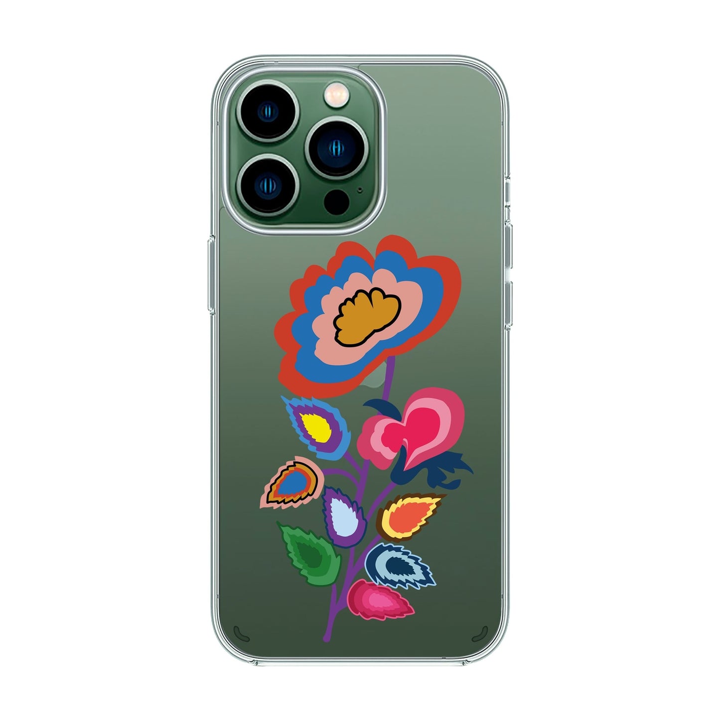 KNITTED FLOWER-iPhone X / Xs Solid Kılıf