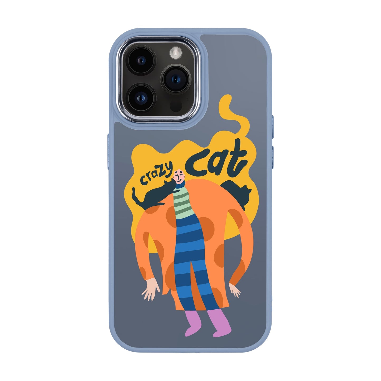 CRAZY CAT-iPhone 14 Pro Max Proof Kılıf