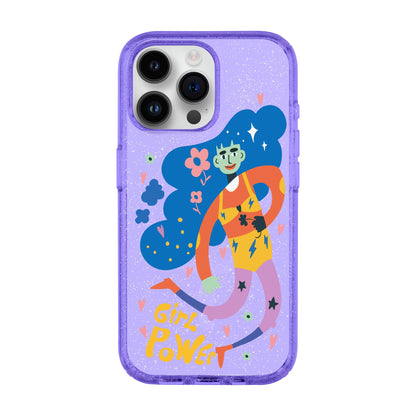 GIRL POWER-iPhone 14 Pro Max Shiny Kılıf MagSafe Özellikli