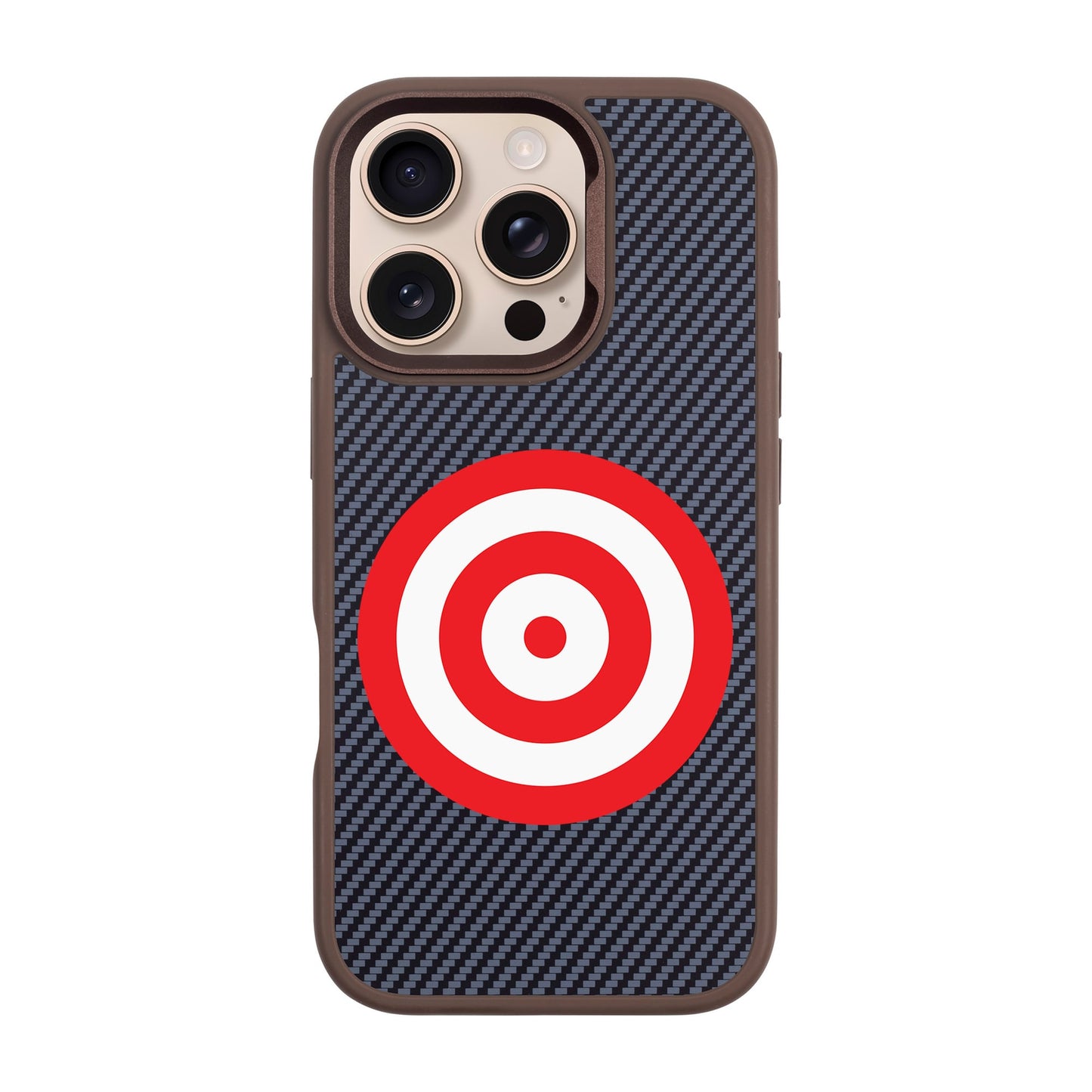 BULL'S EYE-iPhone 16 Pro Plaid Kılıf MagSafe Özellikli