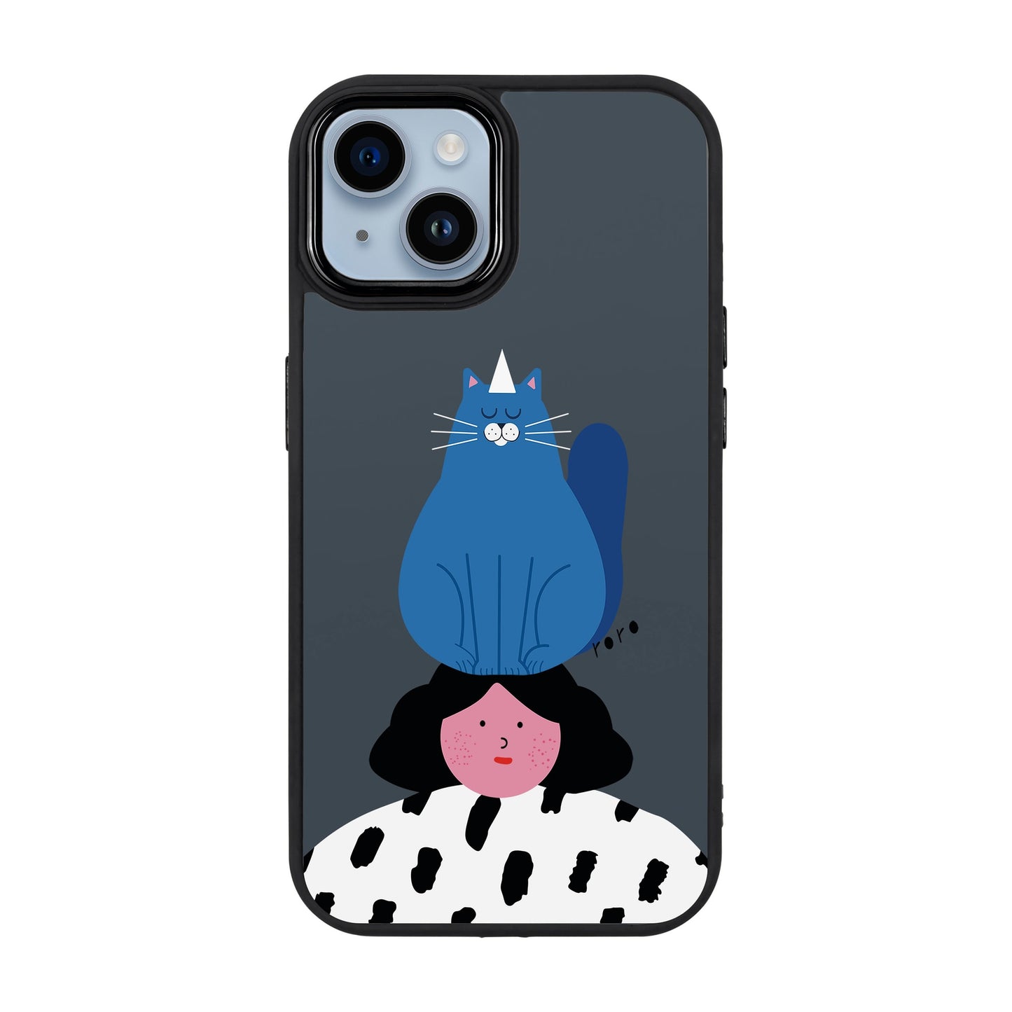 NAUGHTY CAT-iPhone 14 Plus Proof Kılıf