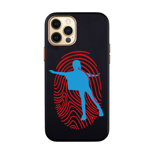 FINGERMARK-iPhone 14 Leather Kılıf