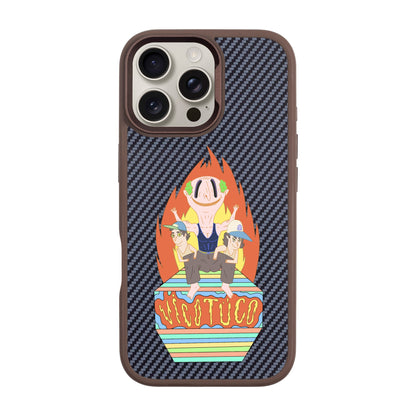 VİCOTÜCO ADAM-iPhone 16 Pro Max Plaid Kılıf MagSafe Özellikli