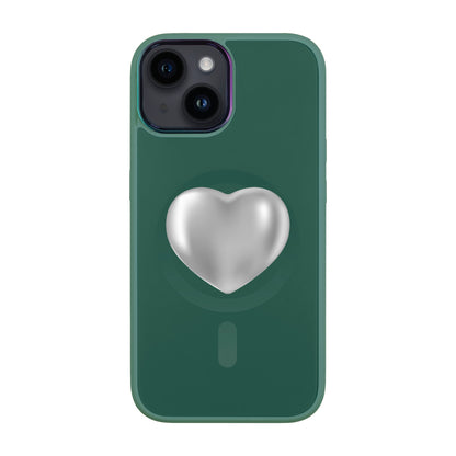 SILVER HEART-iPhone 12 Vigor Kılıf MagSafe Özellikli