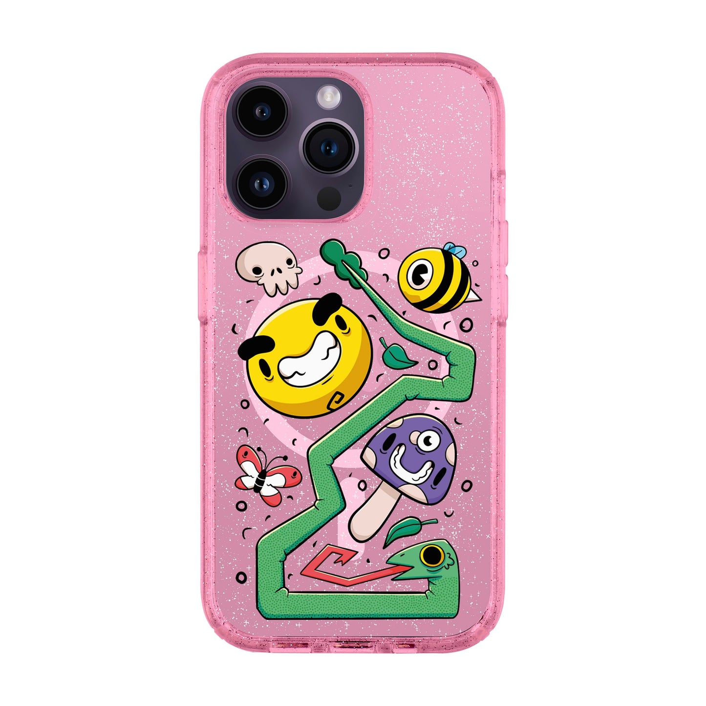 NADUR-iPhone 14 Pro Max Shiny Kılıf MagSafe Özellikli