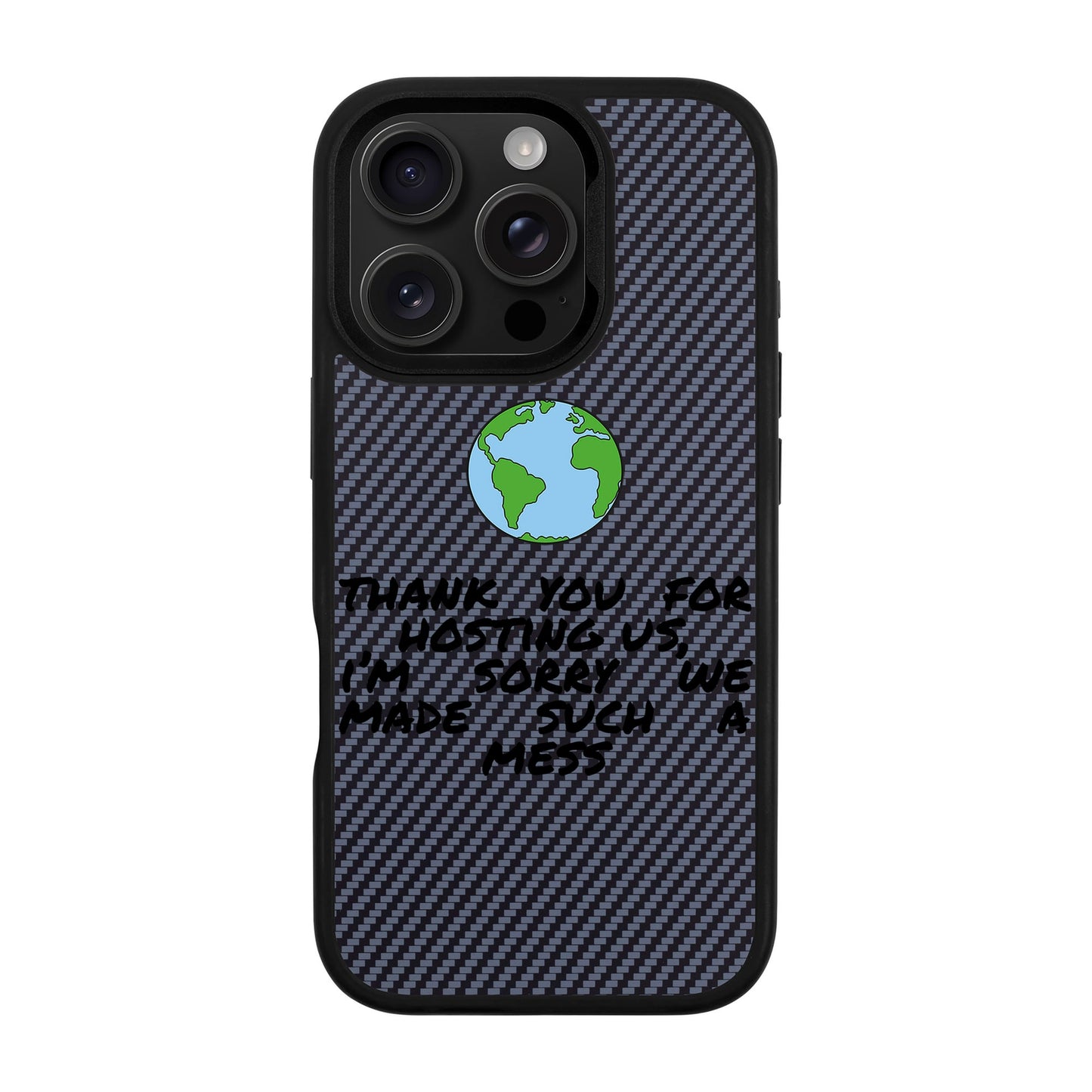 MESS-iPhone 16 Pro Plaid Kılıf MagSafe Özellikli
