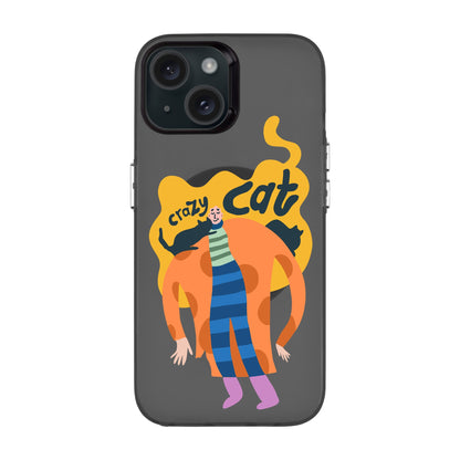 CRAZY CAT-iPhone 15 Hold Kılıf MagSafe Özellikli