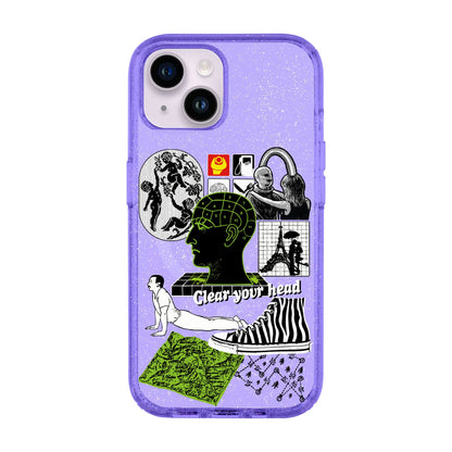 CLEAR YOUR HEAD-iPhone 13 Shiny Kılıf MagSafe Özellikli