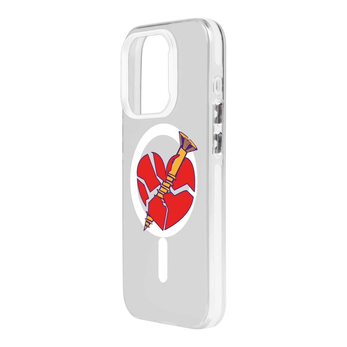 BROKEN HEART-iPhone 15 Plus Hold Kılıf MagSafe Özellikli