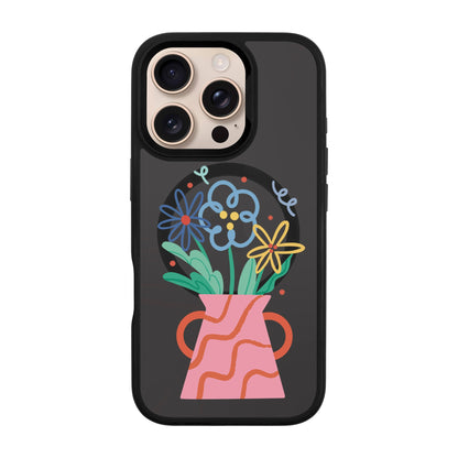 PINK VASE-iPhone 16 Pro Rise Kılıf MagSafe Özellikli