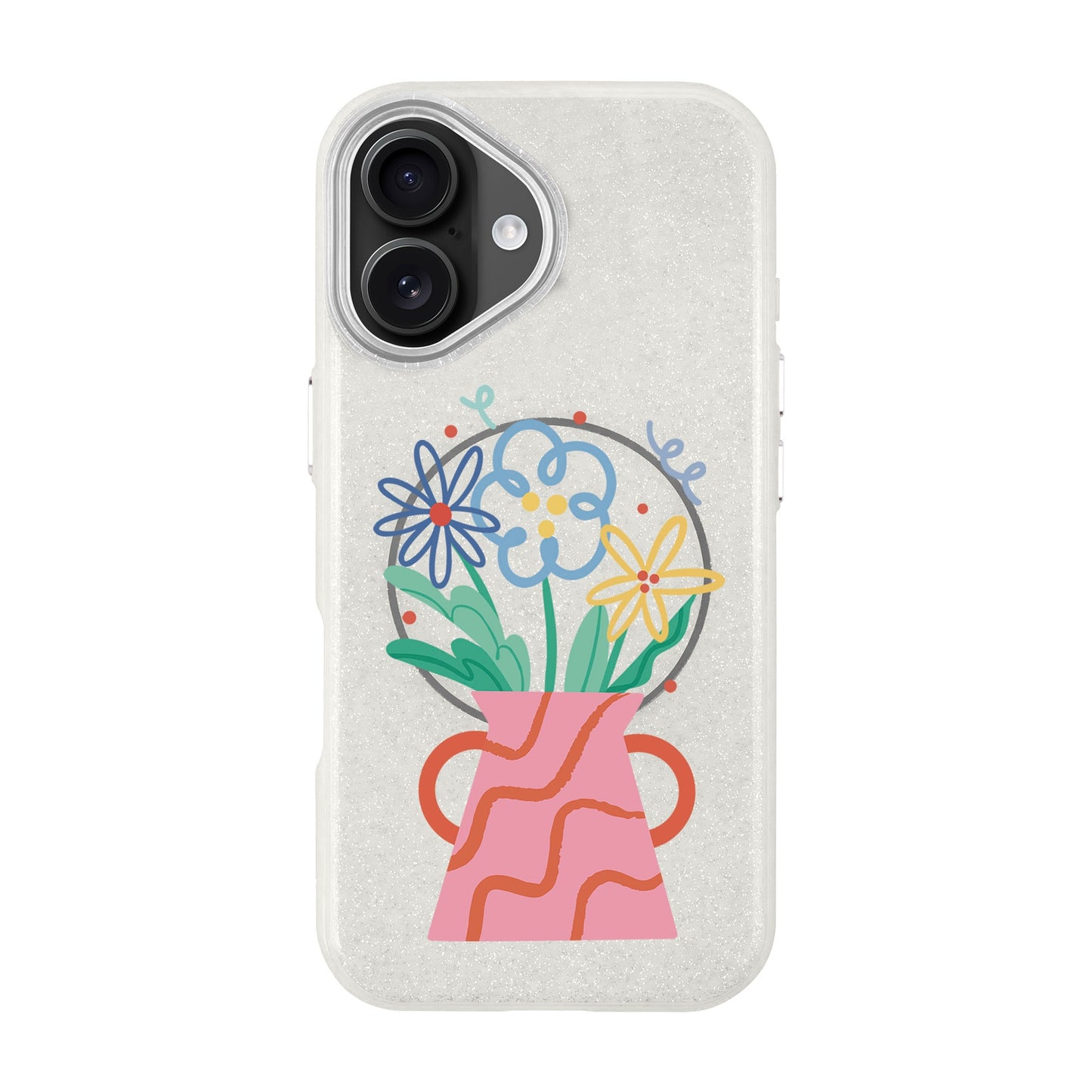 PINK VASE-iPhone 16 Radiant Kılıf MagSafe Özellikli