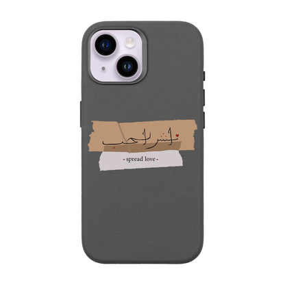 SPREAD LOVE-iPhone 13 Leather Premium Kılıf MagSafe Özellikli