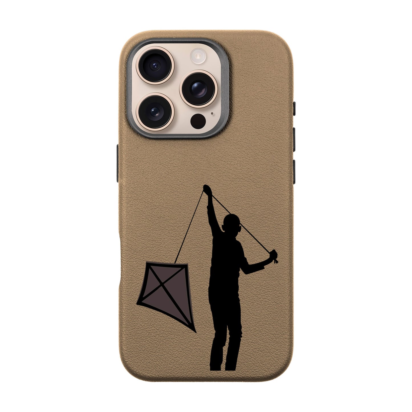 KITE-iPhone 16 Pro Leather Premium Kılıf MagSafe Özellikli