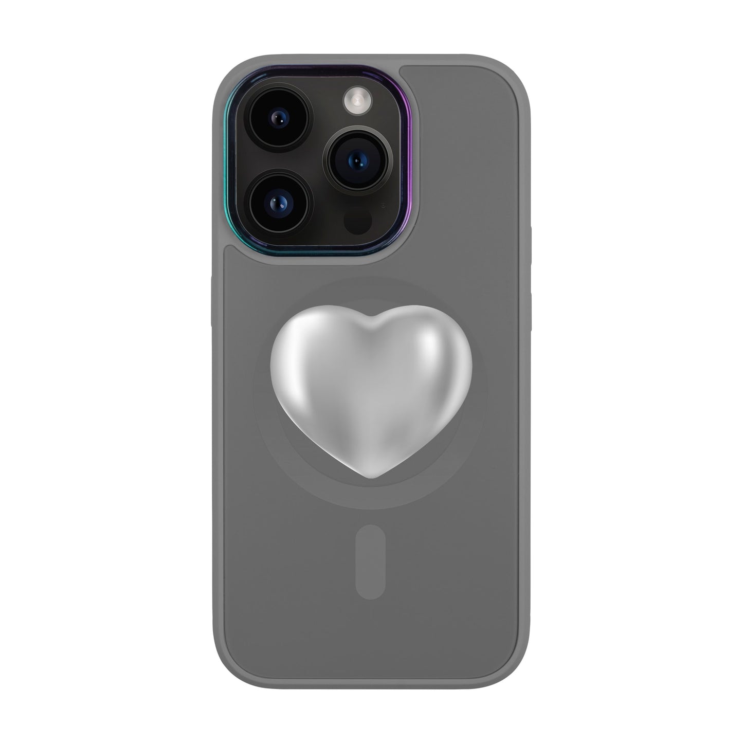 SILVER HEART-Vigor Kılıf MagSafe Özellikli - iPhone 14 Pro