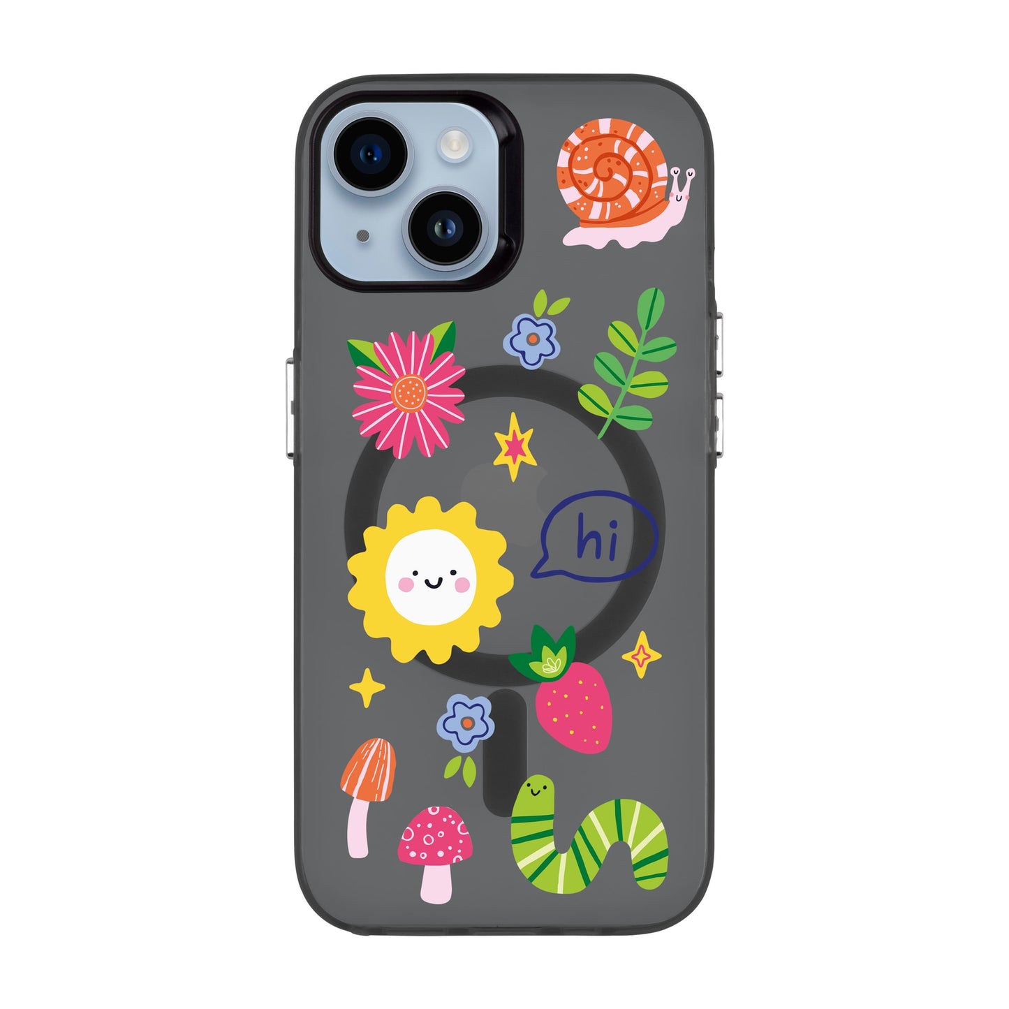 HELLO NATURE-iPhone 14 Hold Kılıf MagSafe Özellikli