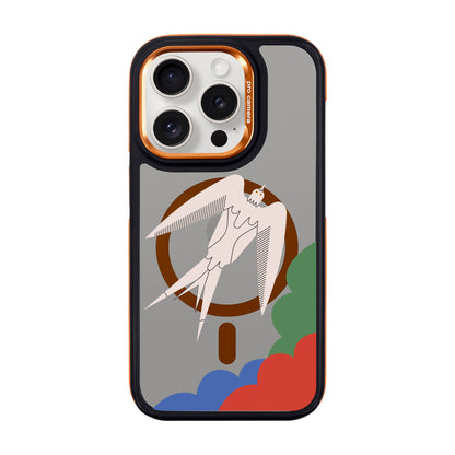 L’OISEAU LIBRE-Dark Kılıf MagSafe Özellikli - iPhone 15 Pro