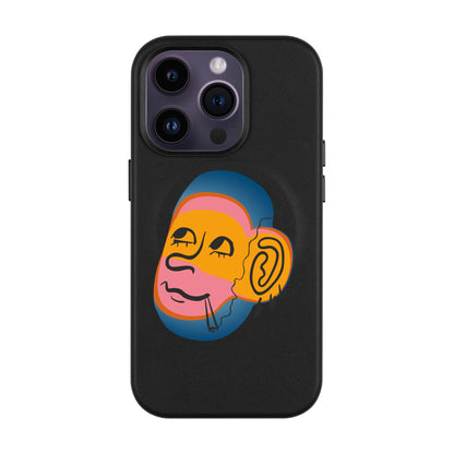 CLIMBING-Leather Kılıf MagSafe Özellikli - iPhone 14 Pro