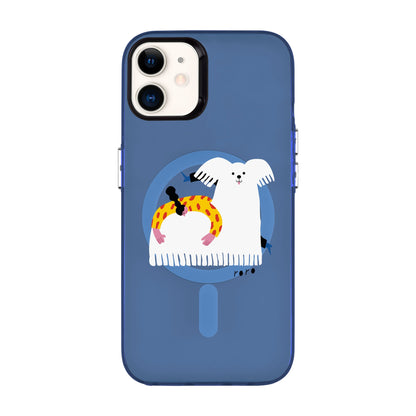 FANCY DOG-iPhone 11 Hold Kılıf MagSafe Özellikli