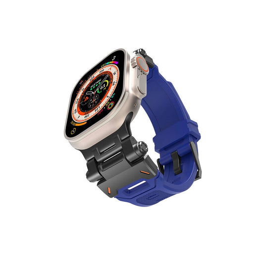 Apple Watch Armour Kordon-Siyah Mavi