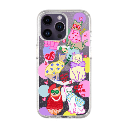 CAT MOM-iPhone 14 Pro Max Shiny Kılıf MagSafe Özellikli