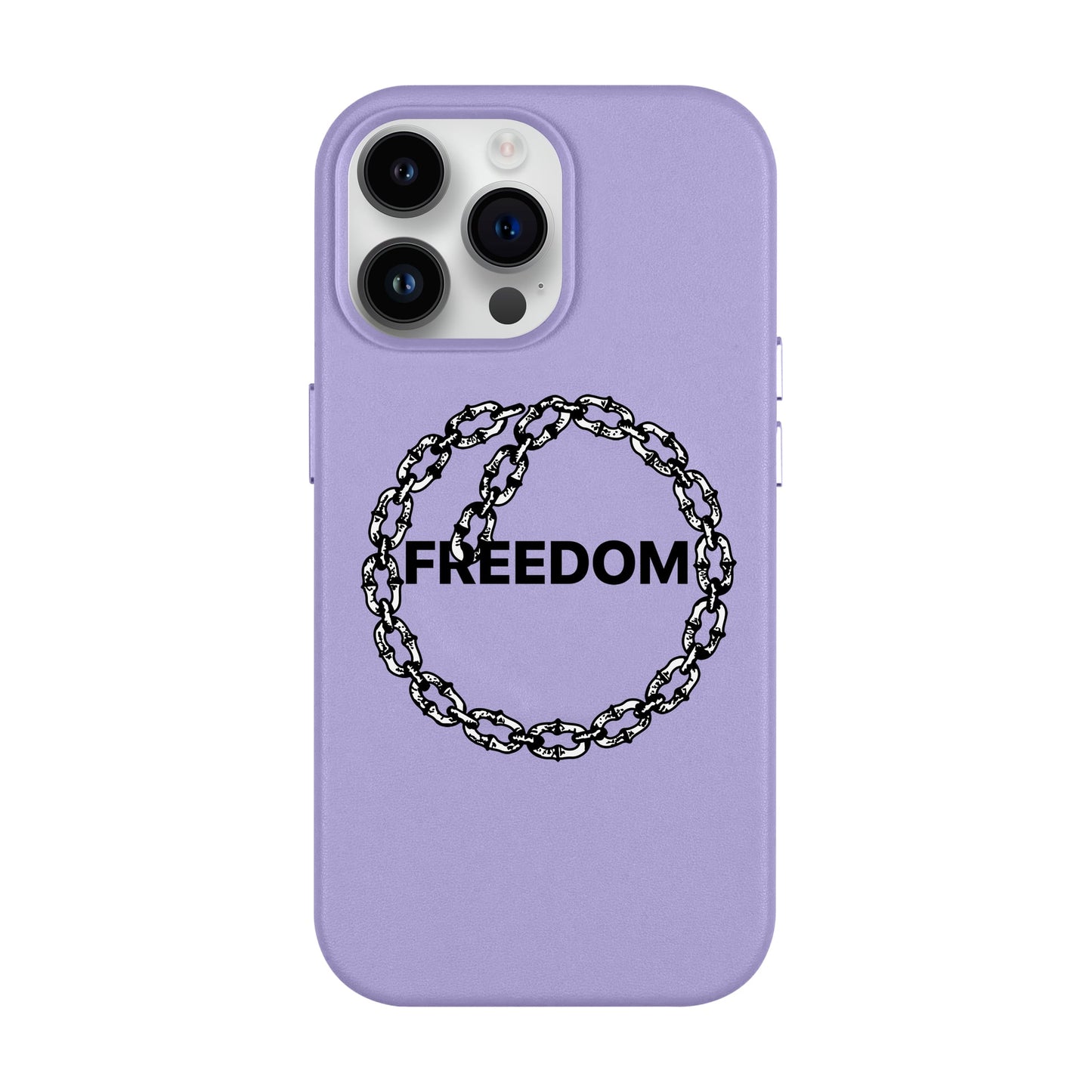 FREEDOM-iPhone 14 Pro Max Leather Kılıf MagSafe Özellikli