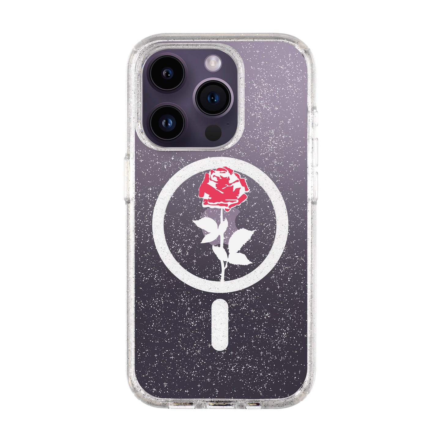 NATUREL ROSE-iPhone 14 Pro Shiny Kılıf MagSafe Özellikli