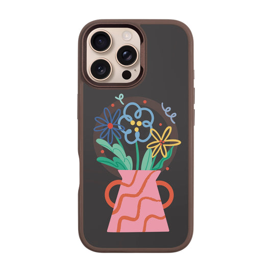 PINK VASE-iPhone 16 Pro Max Rise Kılıf MagSafe Özellikli
