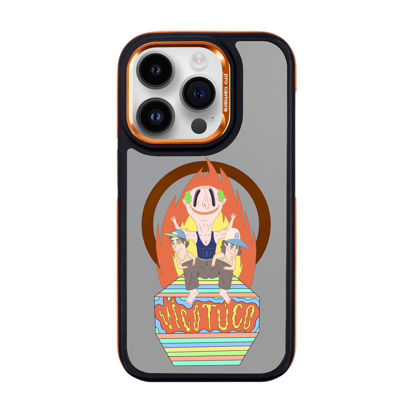 VİCOTÜCO ADAM-Dark Kılıf MagSafe Özellikli - iPhone 14 Pro