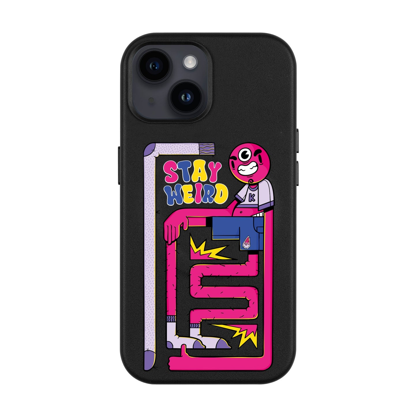 OG TOOTHY-Leather Kılıf MagSafe Özellikli - iPhone 13