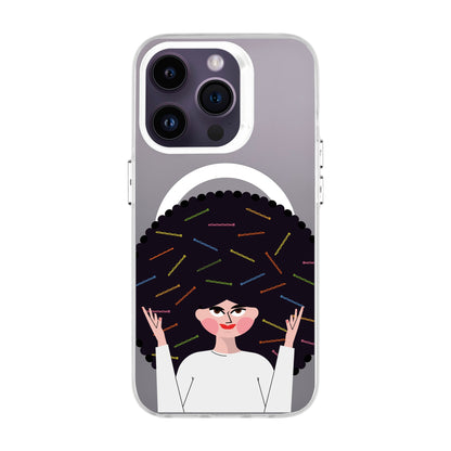 TANGLES OF HAPPINESS-Hold Kılıf MagSafe Özellikli - iPhone 14 Pro