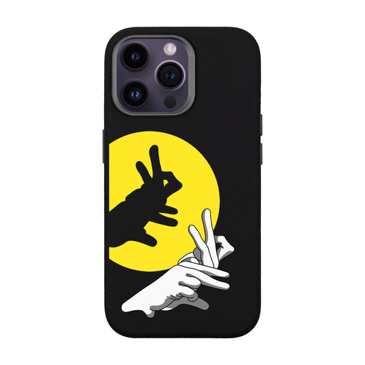 BUNNY-iPhone 14 Pro Max Leather Premium Kılıf MagSafe Özellikli