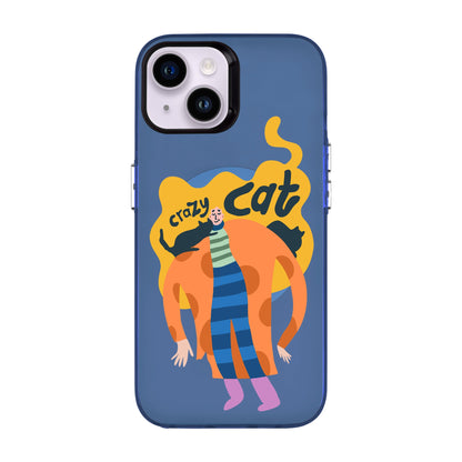 CRAZY CAT-iPhone 14 Hold Kılıf MagSafe Özellikli