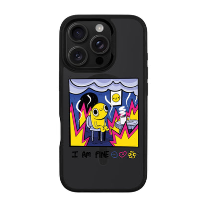 I AM FINE-iPhone 16 Pro Rise Kılıf MagSafe Özellikli