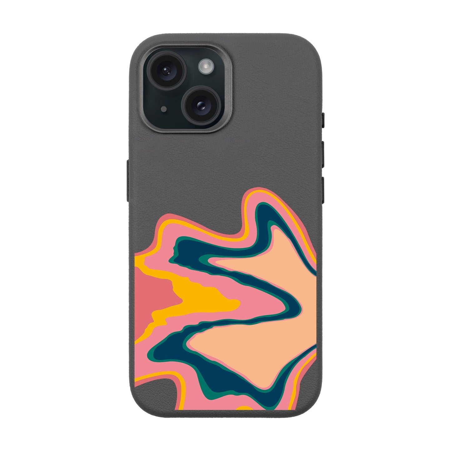 US IN ESSENCE-iPhone 15 Leather Premium Kılıf MagSafe Özellikli