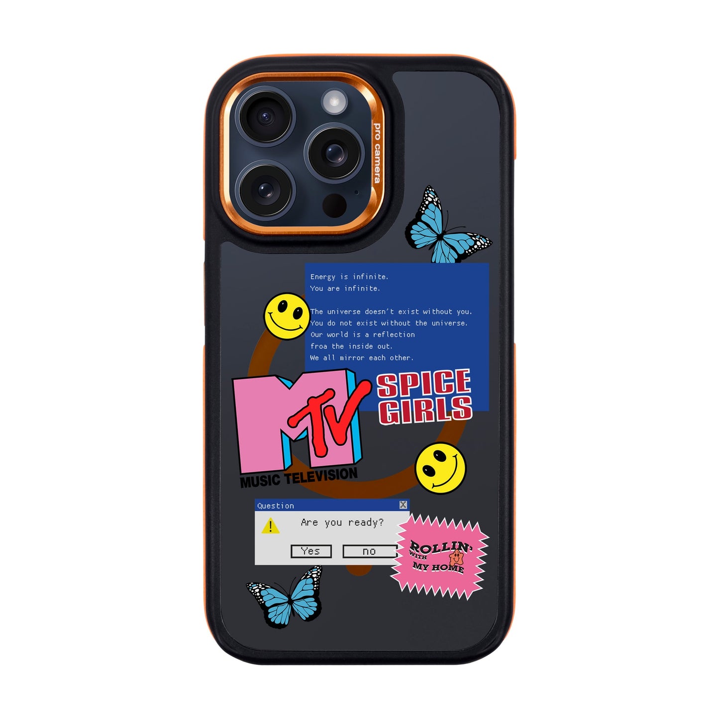 ARE YOU READY-iPhone 15 Pro Max Dark Kılıf MagSafe Özellikli