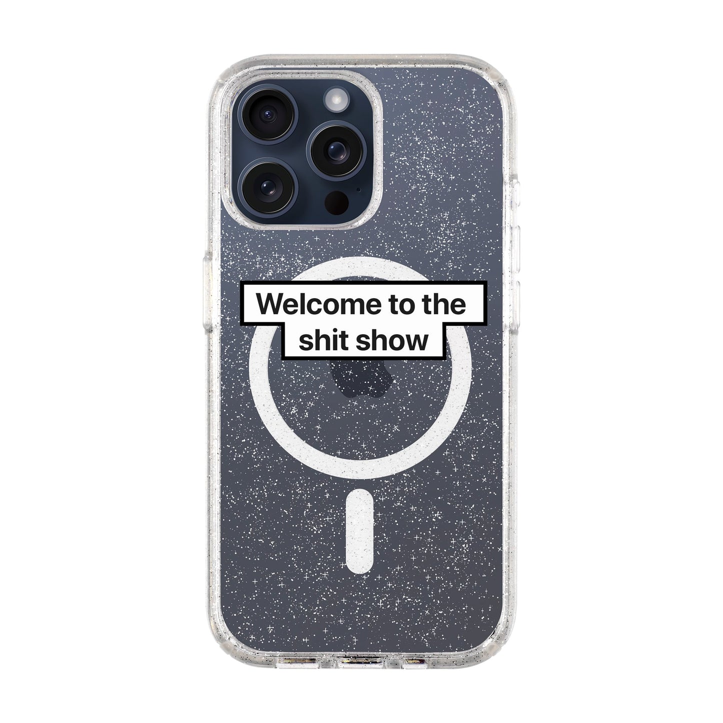 WELCOME-iPhone 15 Pro Max Shiny Kılıf MagSafe Özellikli