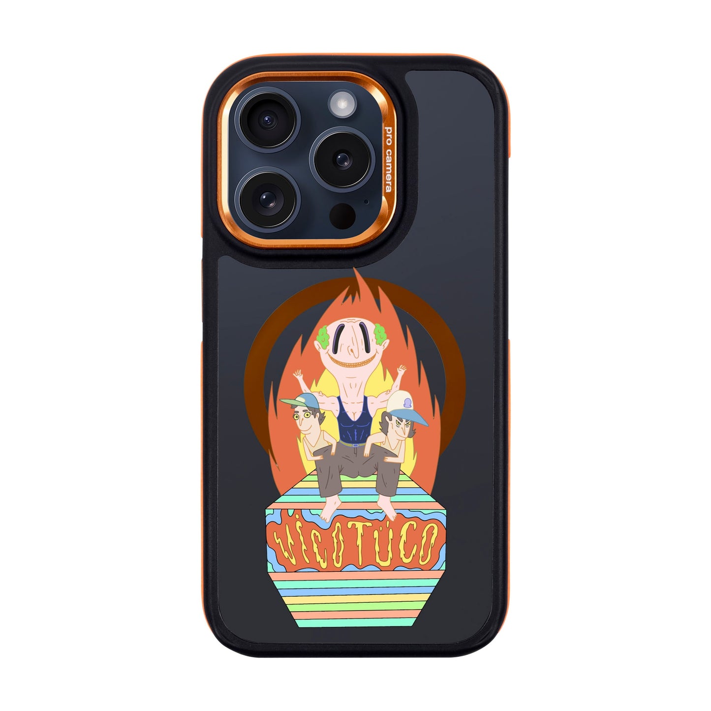 VİCOTÜCO ADAM-Dark Kılıf MagSafe Özellikli - iPhone 15 Pro