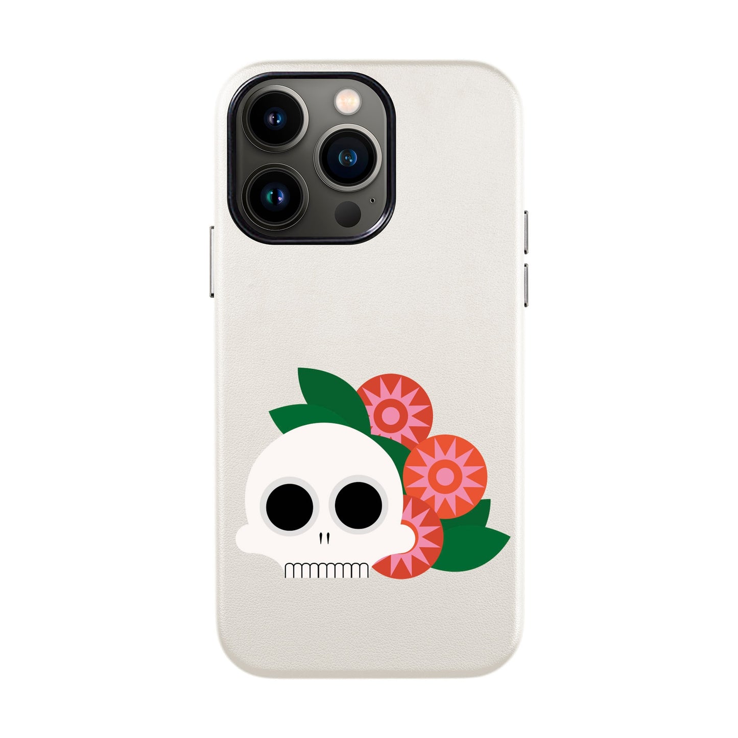 MEMENTO BLOOM-iPhone 13 Pro Leather Kılıf