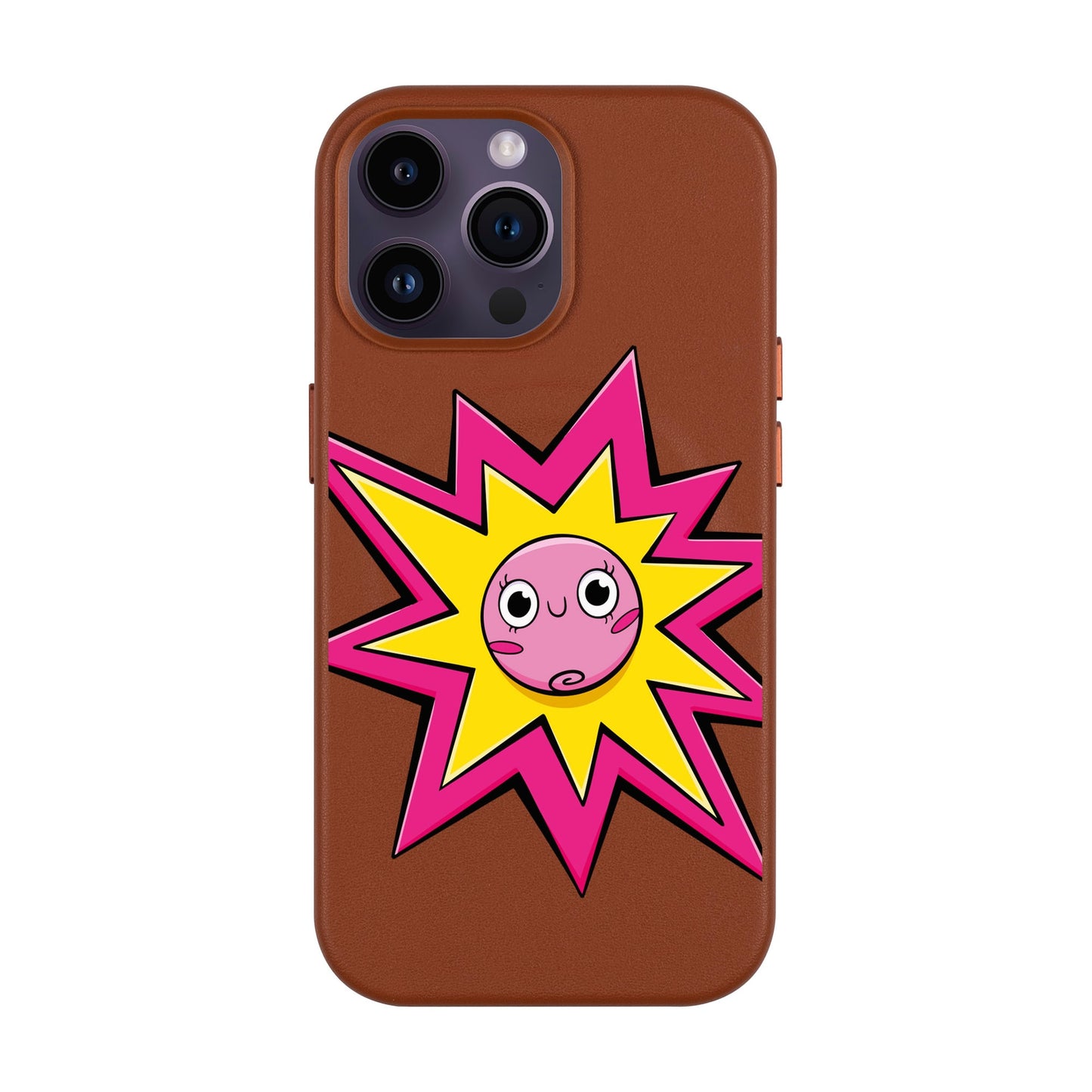 POP PRINCESSES-iPhone 14 Pro Max Leather Kılıf MagSafe Özellikli