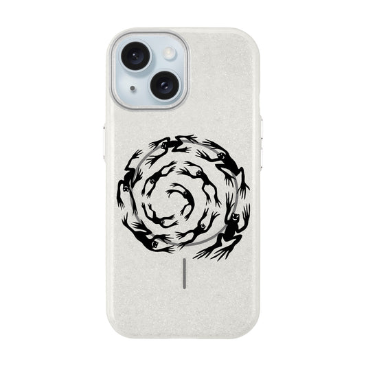SWIRLING FROGS-iPhone 15 Plus Radiant Kılıf MagSafe Özellikli