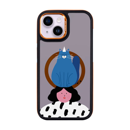 NAUGHTY CAT-Dark Kılıf MagSafe Özellikli - iPhone 13