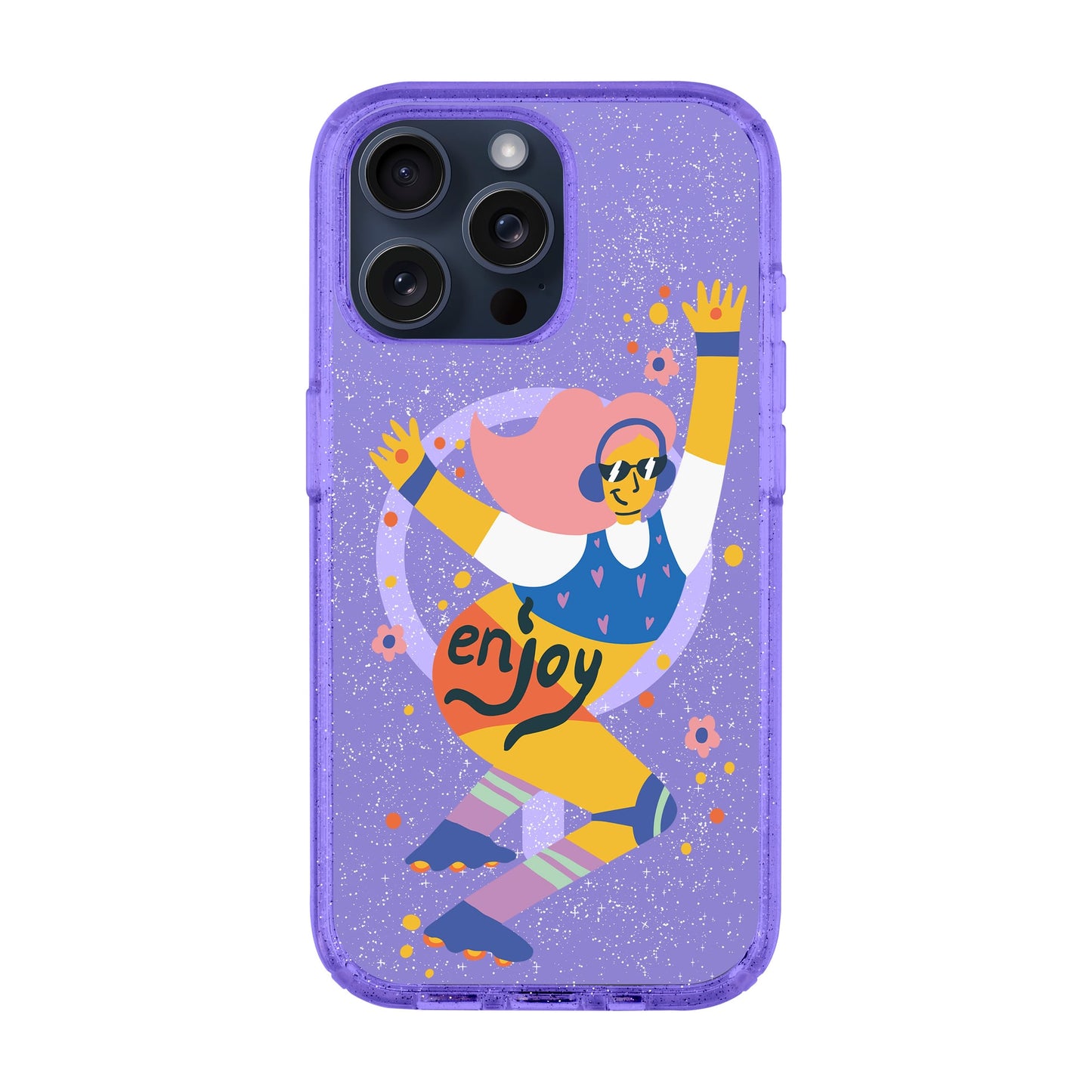 ENJOY-iPhone 15 Pro Max Shiny Kılıf MagSafe Özellikli